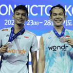 Fajar Alfian dan Muhammad Shohibul Fikri peraih medali perak Korea Open 2025
