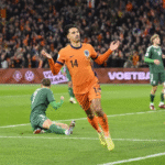 Lautaro On Fire, Dumfries Cedera: Analisis Lengkap Performa Pemain Inter dan Kesiapan Belanda ke Piala Dunia 2026 Tijjani Reijnders gelandang Belanda merayakan gol di pertandingan Kualifikasi Piala Dunia 2026.
